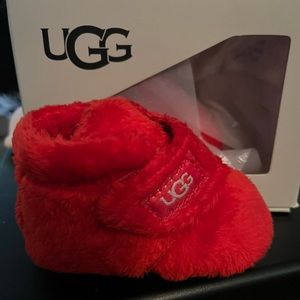 red baby uggs , size 1